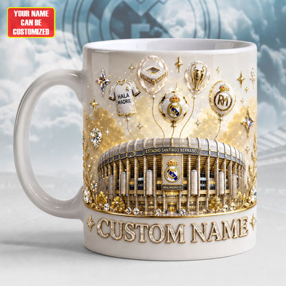 Real Glory Accent Mug , Cream Mug Gifts , Holiday Gifts