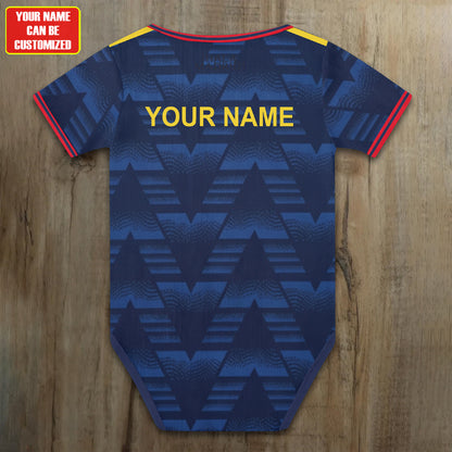 Customized Arsenal Away 26/27 Soccer Jersey , Baby Rib Bodysuit Sizes