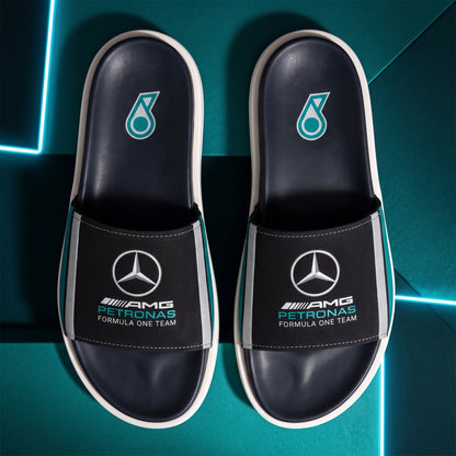 Merc AMG Petronas Sportline Custom Leather Sandals