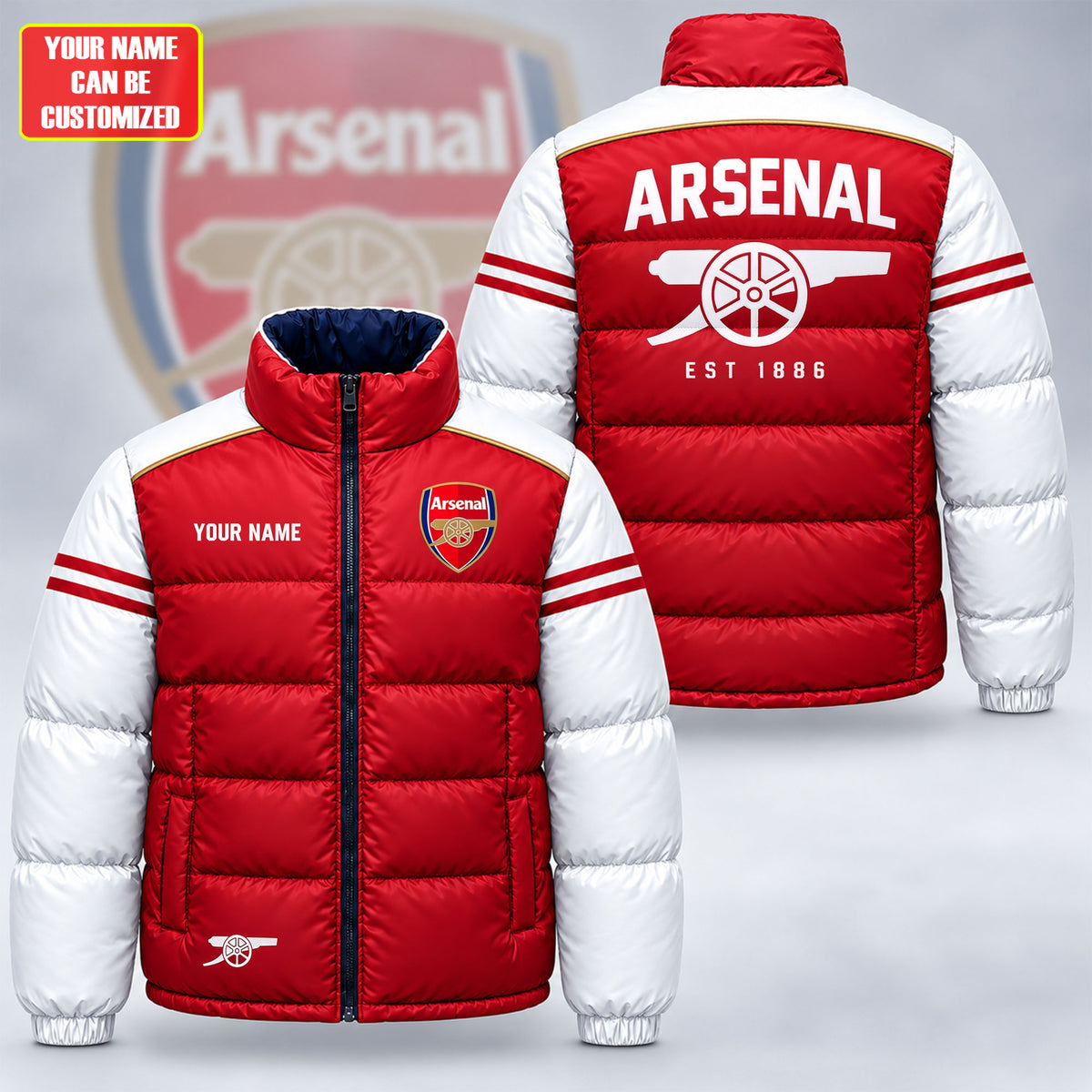 ARS 2026 Sport Puffer Thermal Stand Collar Jacket