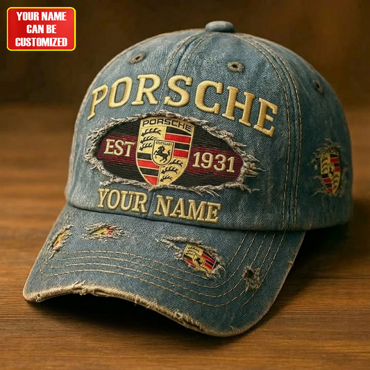 Personalized Pors 1931 Denim Cap