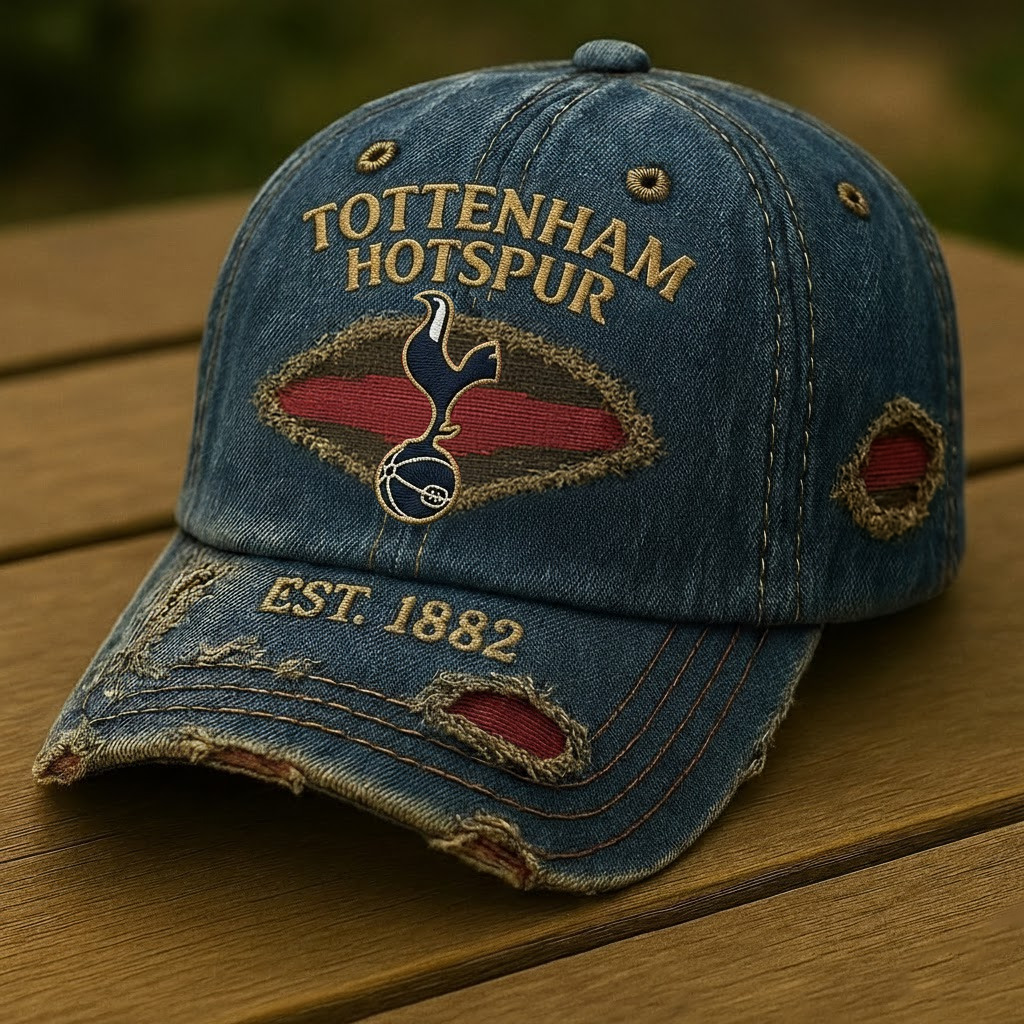 Tottenham 1882 Denim Classic Cap