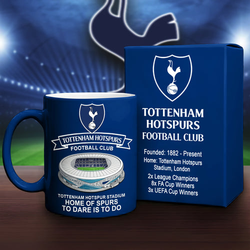 Tottenham FC Stadium Accent Mug , Cream Mug Gifts , Holiday Gifts