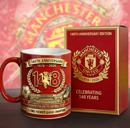 MU FC 148 Years Anniversary Accent Mug , Cream Mug Gifts , Holiday Gifts
