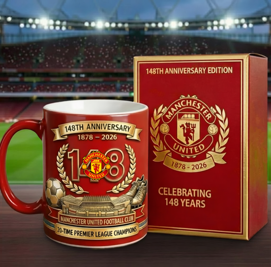 MU 148 Years Anniversary Accent Mug , Cream Mug Gifts , Holiday Gifts