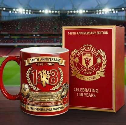 MU FC 148 Years Anniversary Accent Mug , Cream Mug Gifts , Holiday Gifts