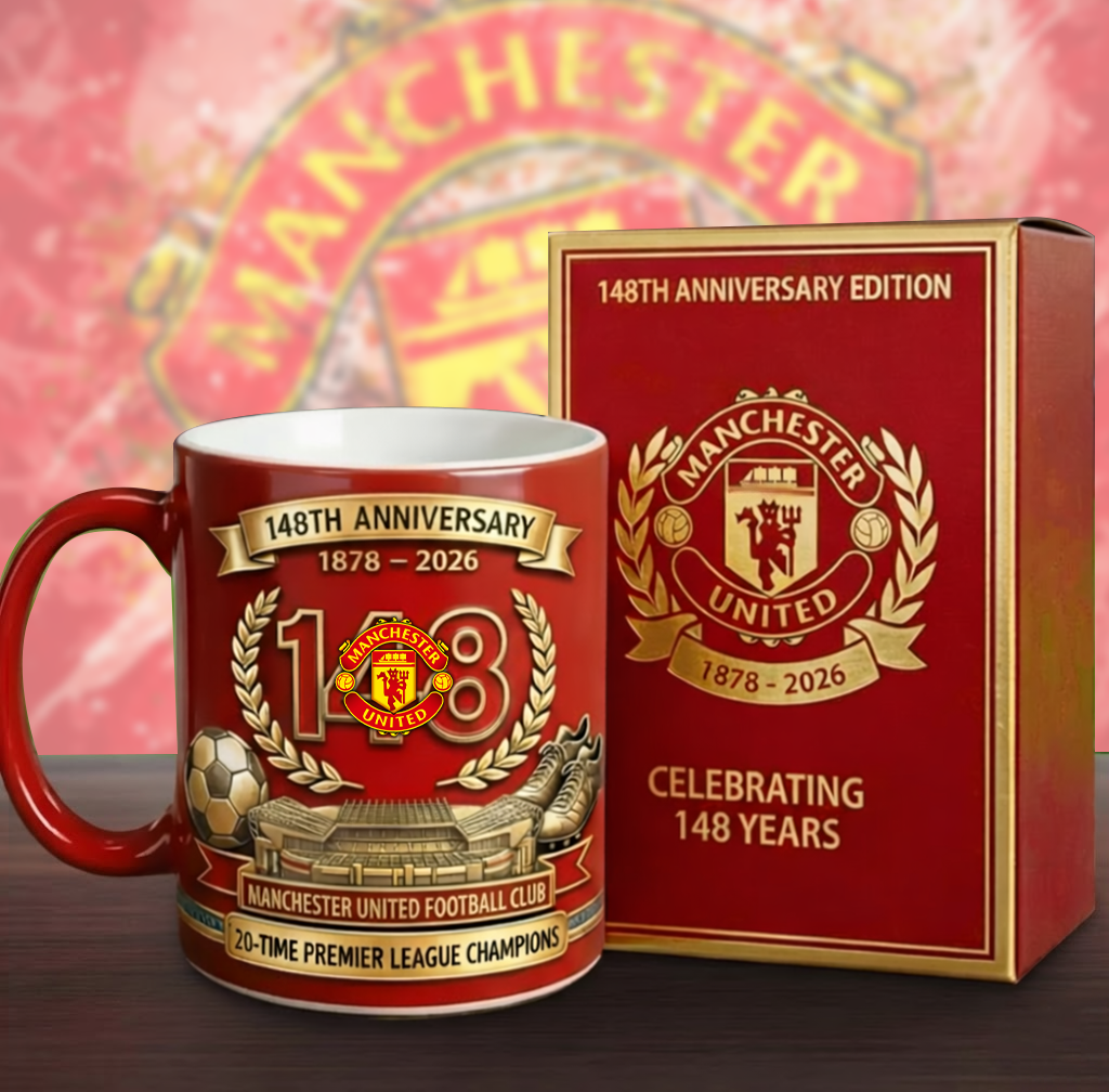 MU 148 Years Anniversary Accent Mug , Cream Mug Gifts , Holiday Gifts