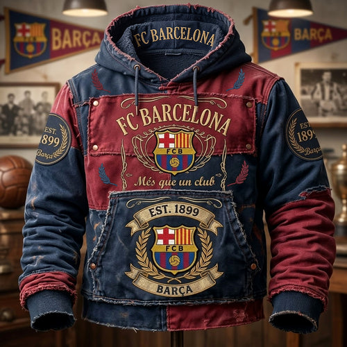 Customized Barca Est.1899 Vintage Unisex Hoodie (1899-2026)