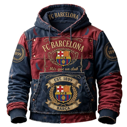 Customized Barca Est.1899 Vintage Unisex Hoodie (1899-2026)