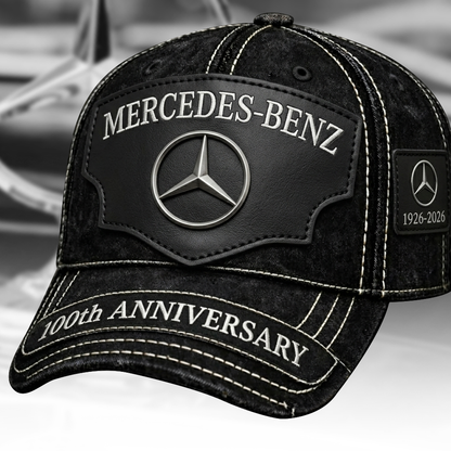Merc Leather Premium 100th Anniversary Classic Cap (1926-2026)