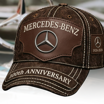Merc Leather Premium 100th Anniversary Classic Cap (1926-2026)