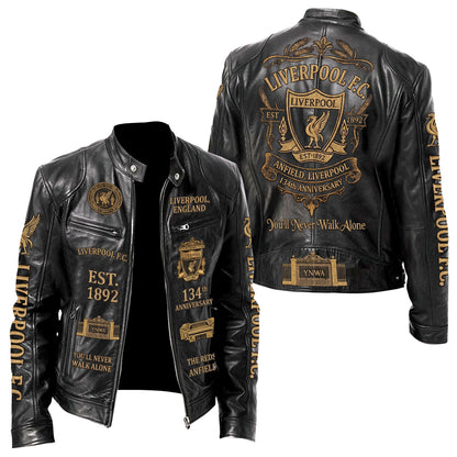 LVP FC 134th Anniversary Vintage Collar Leather Jacket (1892-2026)