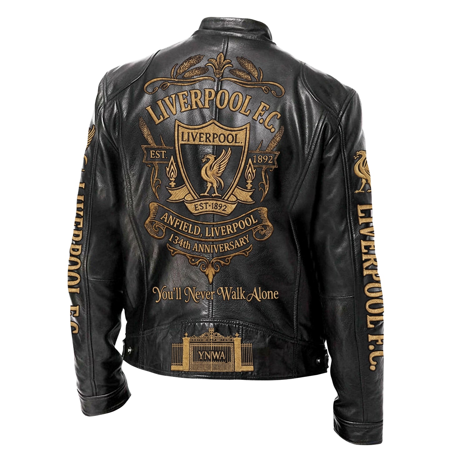 LVP FC 134th Anniversary Vintage Collar Leather Jacket (1892-2026)