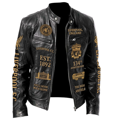 LVP FC 134th Anniversary Vintage Collar Leather Jacket (1892-2026)