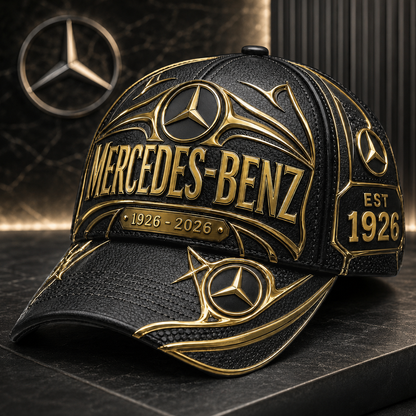 Personalized Merc Leather Vintage EST 1926 Classic Cap (1926-2026)