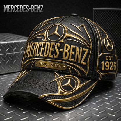 Personalized Merc Leather Vintage EST 1926 Classic Cap (1926-2026)
