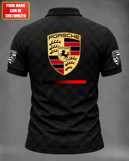 Personalized Pors There Is No Substitute Luxury Premium Polo Shirt