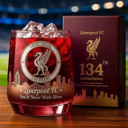 Personalized LVP 134 Years Anniversary Whisky , LVP 134th Limited Edition Whiskey Glass, Holiday Gifts