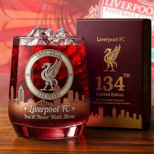 Personalized LVP 134 Years Anniversary Whisky , LVP 134th Limited Edition Whiskey Glass, Holiday Gifts