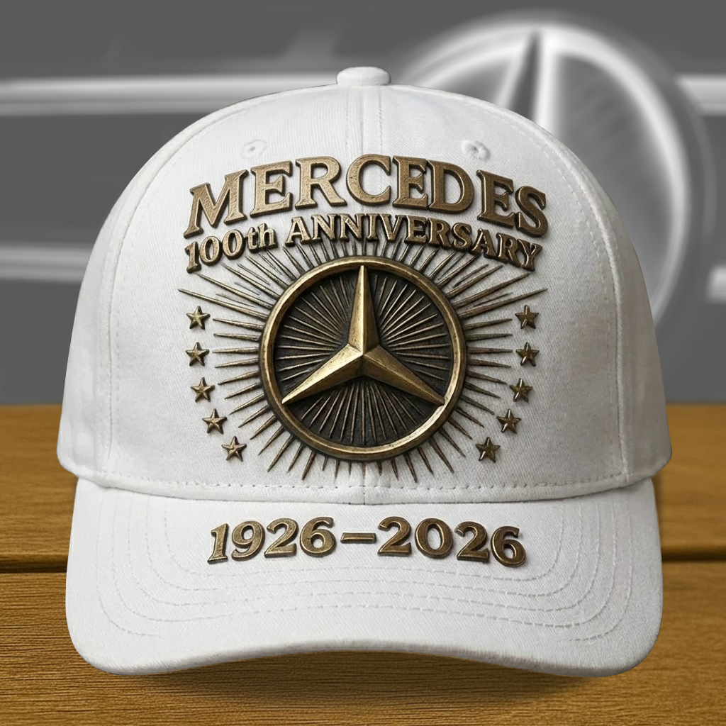 Merc 100th Anniversary Vintage Classic Cap