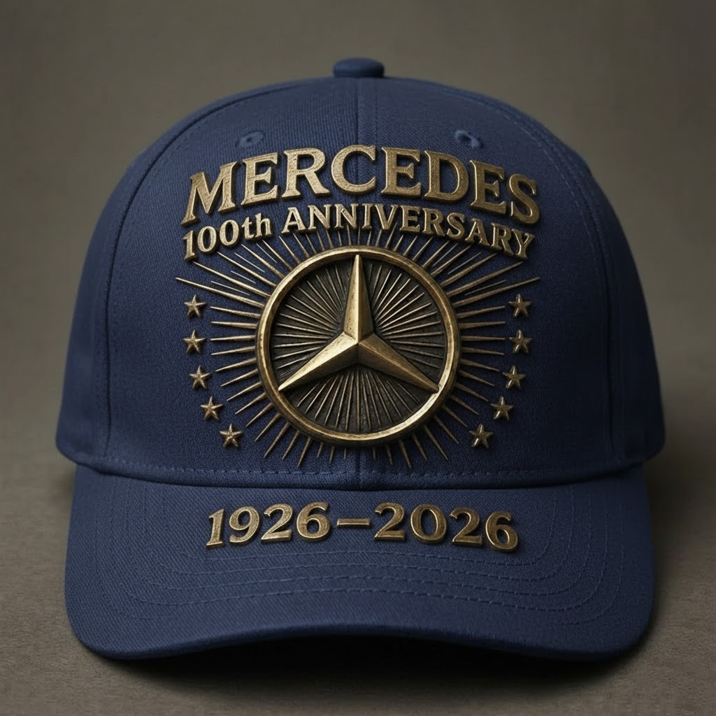 Merc 100th Anniversary Vintage Classic Cap