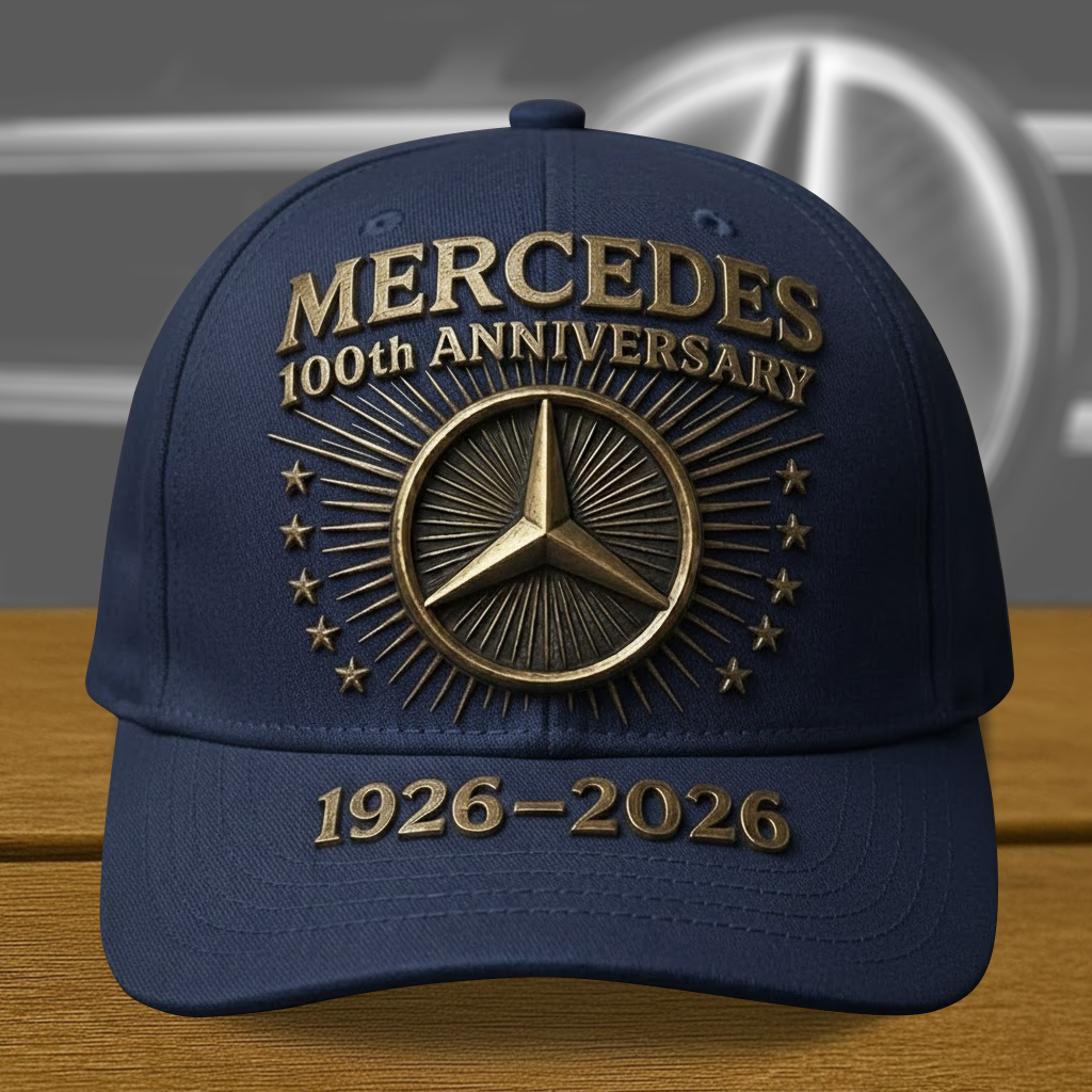 Merc 100th Anniversary Vintage Classic Cap