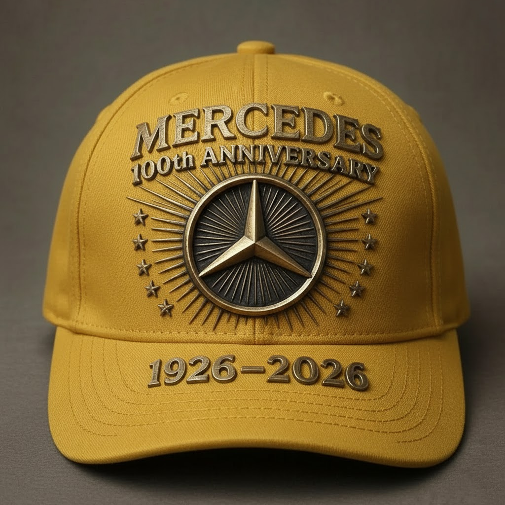 Merc 100th Anniversary Vintage Classic Cap