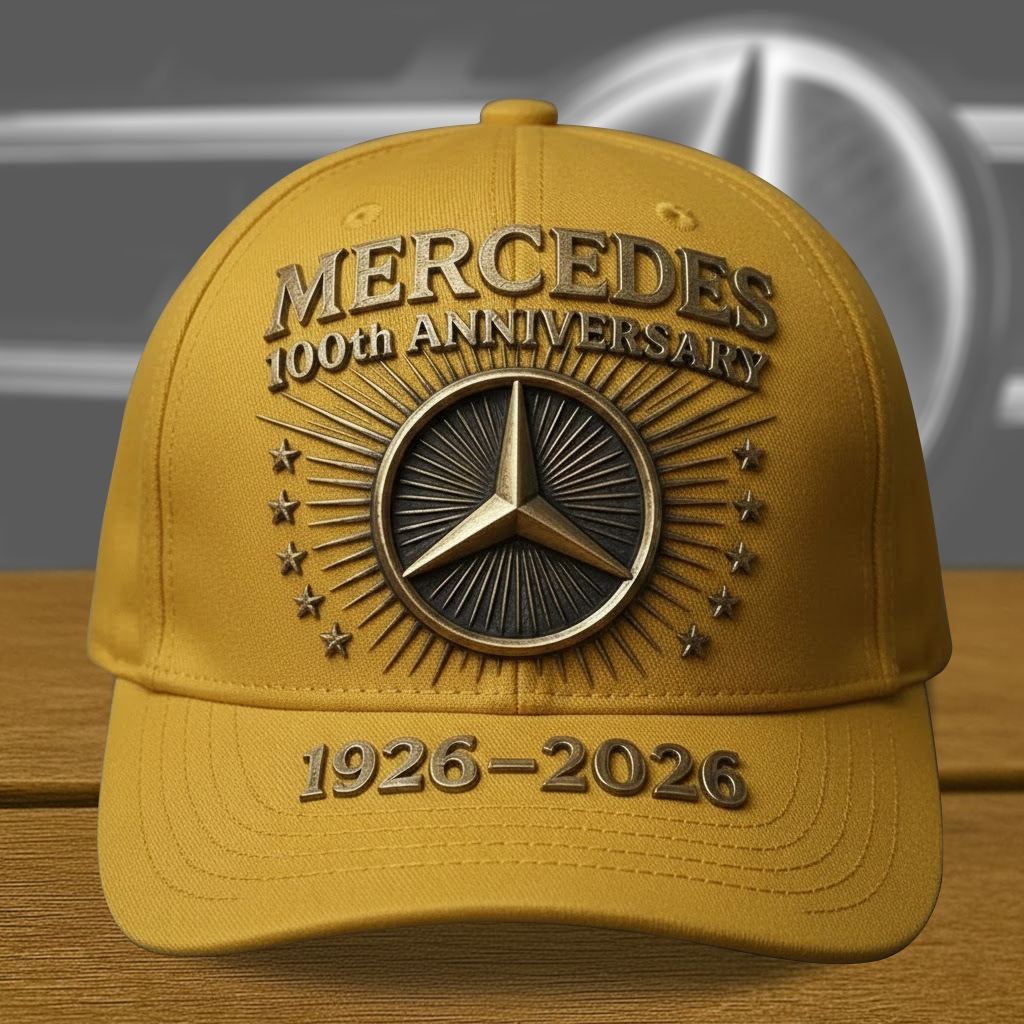 Merc 100th Anniversary Vintage Classic Cap