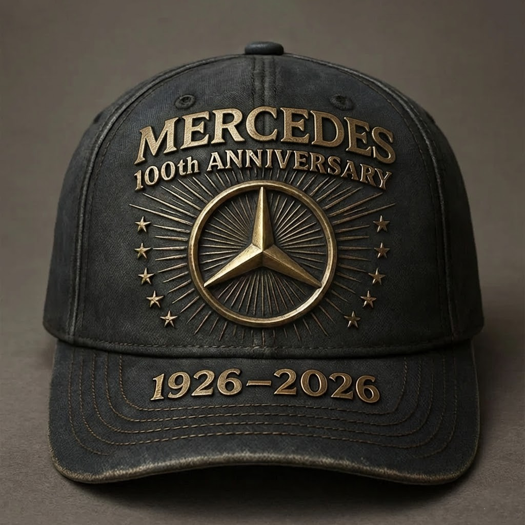 Merc 100th Anniversary Vintage Classic Cap