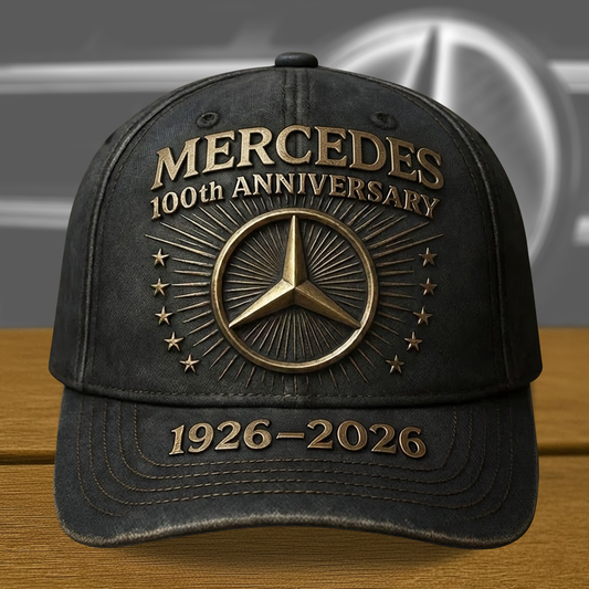Merc 100th Anniversary Vintage Classic Cap