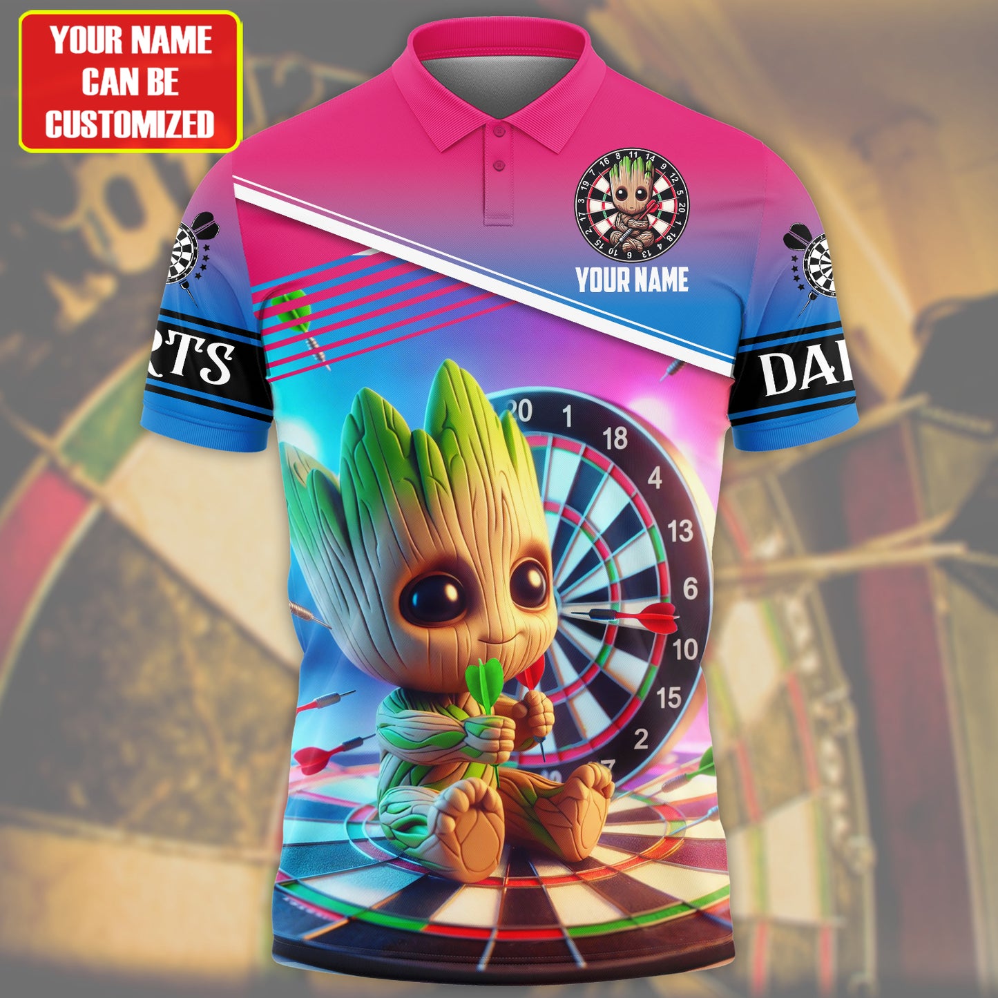 Personalized Gr Darts Sport All Over Printed Unisex Shirt