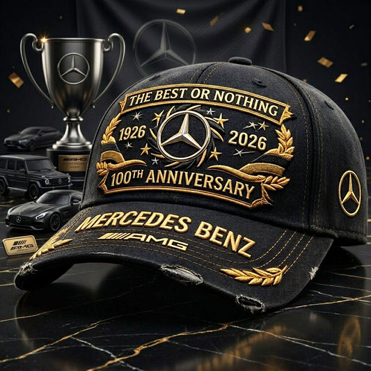 Merc AMG 100th Anniversary Denim Classic Cap (1926-2026)