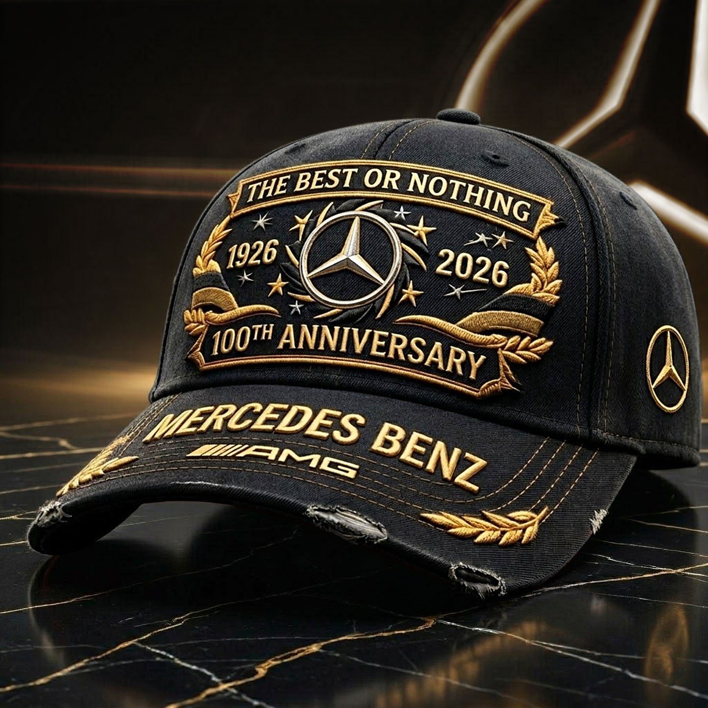Merc AMG 100th Anniversary Denim Classic Cap (1926-2026)