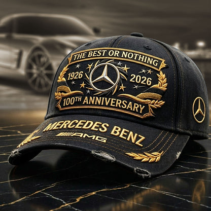 Merc AMG 100th Anniversary Denim Classic Cap (1926-2026)