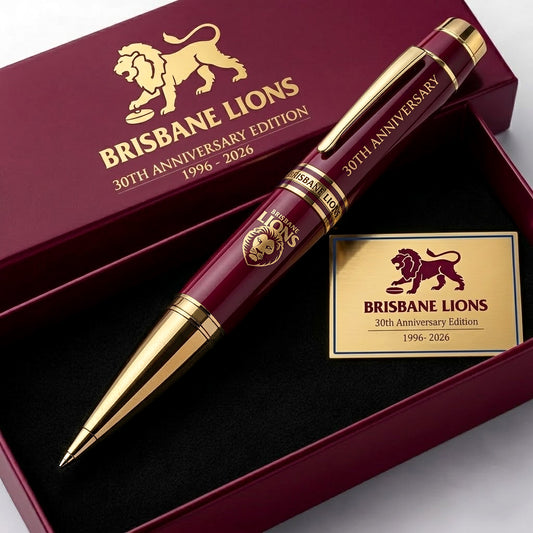 Brisbane Lions 30th Anniversary Edition Ballpoint Pen (1996- 2026)