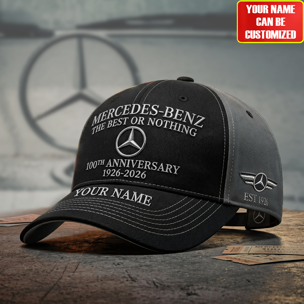 Merc Motorsport 100th Anniversary Classic Cap EST 1926 (1926-2026)