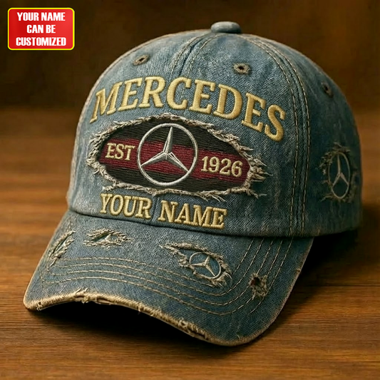 Personalized Merc 1926 Denim Cap