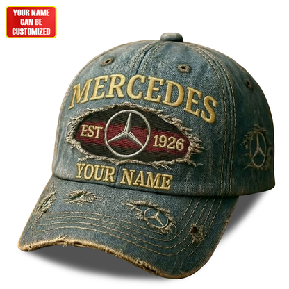 Personalized Merc 1926 Denim Cap