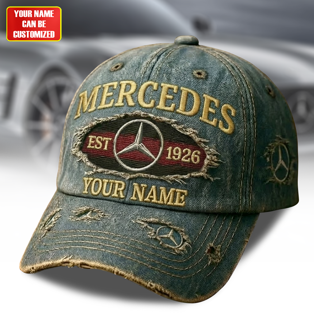 Personalized Merc 1926 Denim Cap