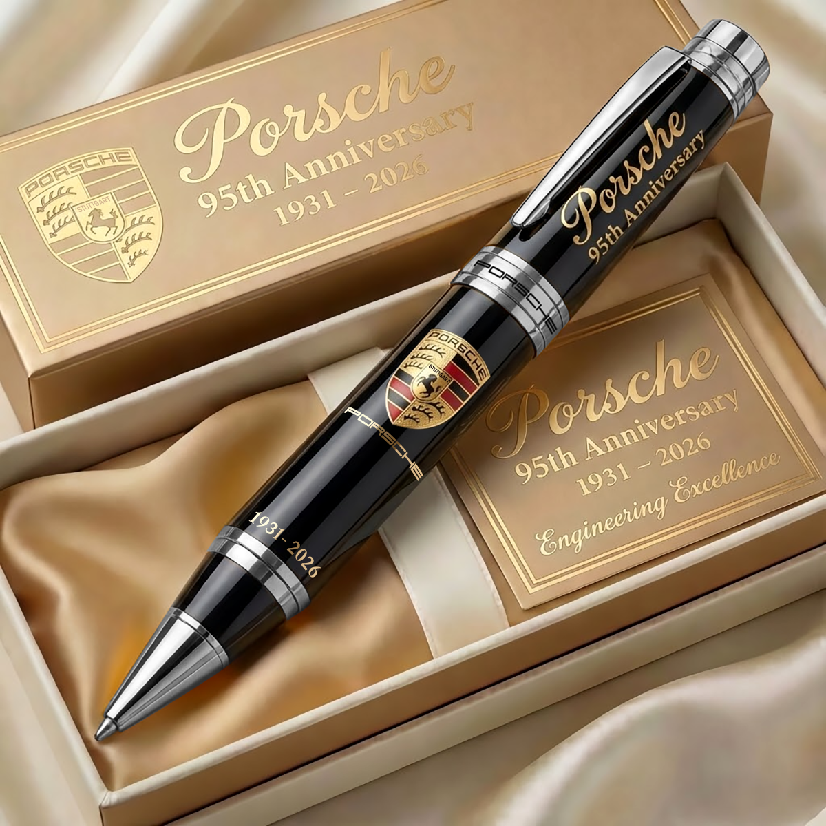 Pors 95th Anniversary Edition Luxury Ballpoint Pen (1931- 2026)