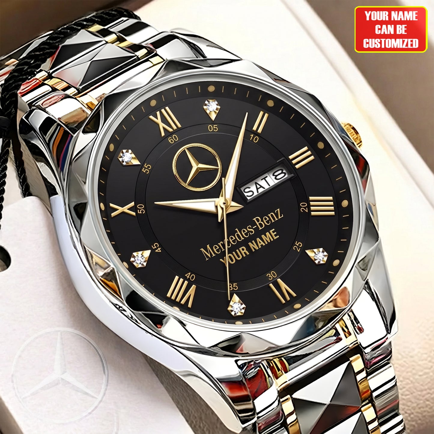 Personalized Merc Stylish Fashion Alloy Charley Watch