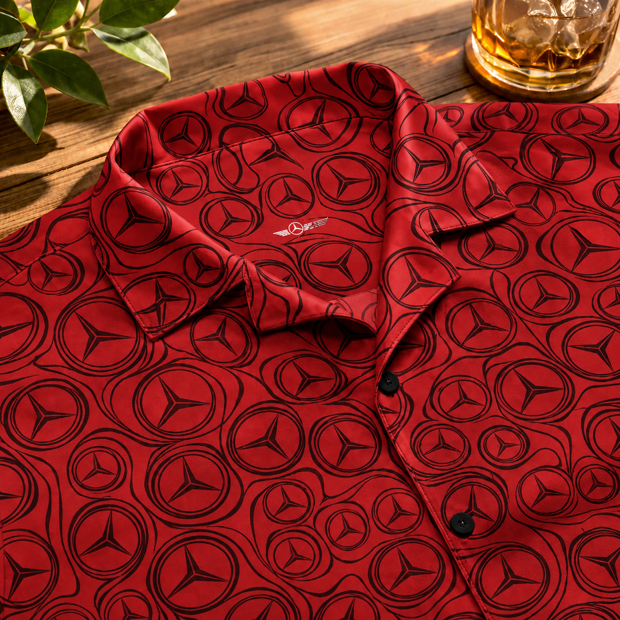 Merc Doodle Hawaii Shirt Beach Short