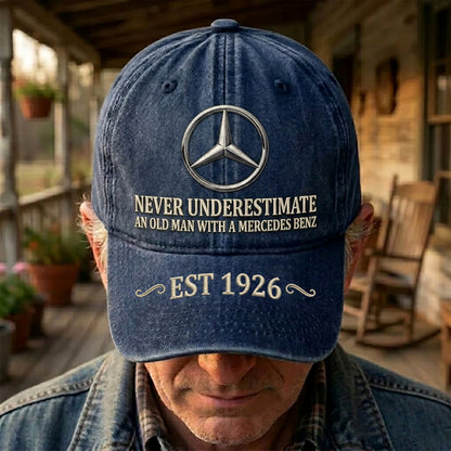 Merc Old Man Denim Classic Cap (1926-2026)