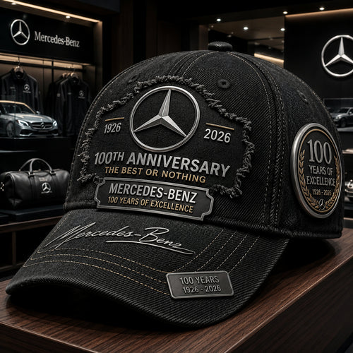 Merc 100 Years Anniversary Denim Classic Cap (1926-2026)