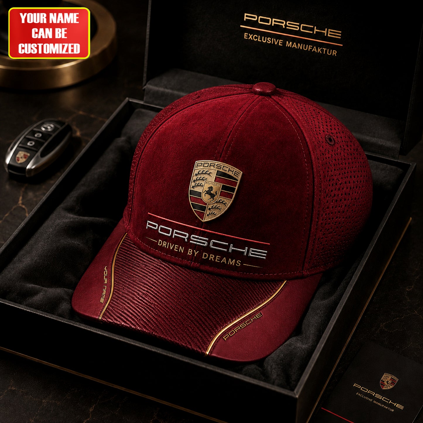 Personalized Pors Driven By Dreams Edition Classic Cap