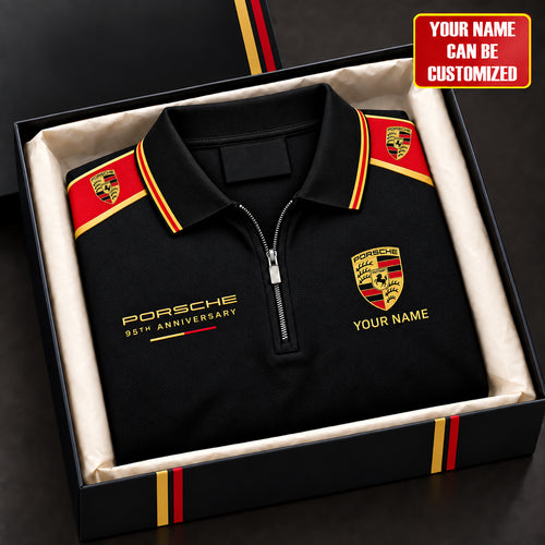 Personalized Pors Heritage Zipper Polo ,T-shirt, Hoodie , Short , Polo , hawaii