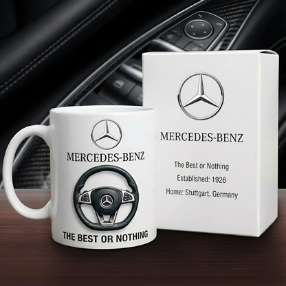 Merc Interior Accent Mug , Cream Mug Gifts , Holiday Gifts