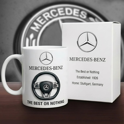 Merc Interior Accent Mug , Cream Mug Gifts , Holiday Gifts