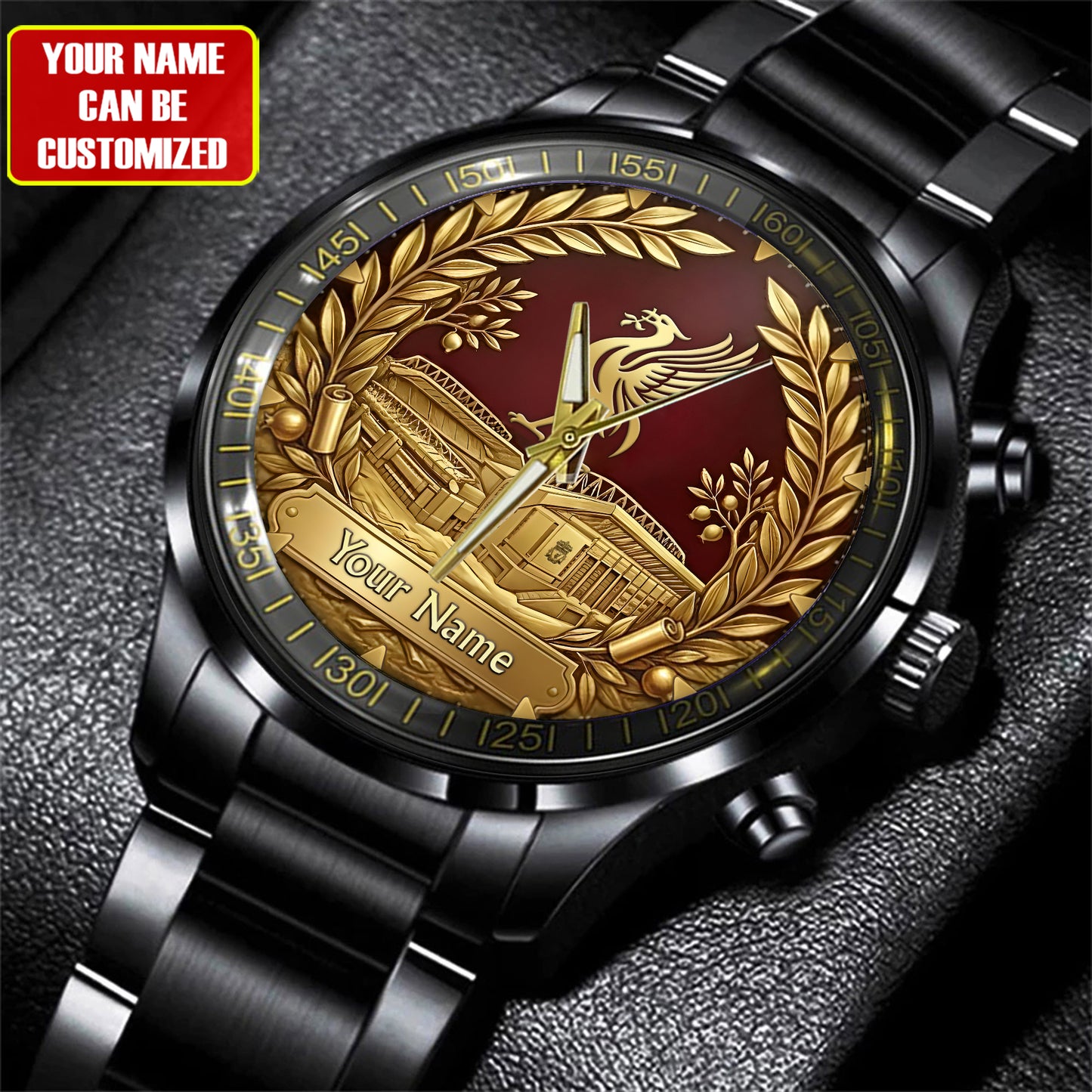Personalized LFC Stadium Luxury Stainless Steel Watch