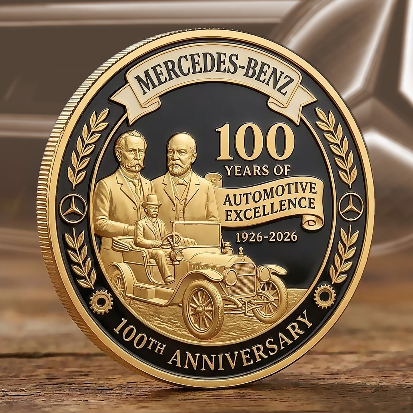 Merc 100th Anniversary Commemorative Coin